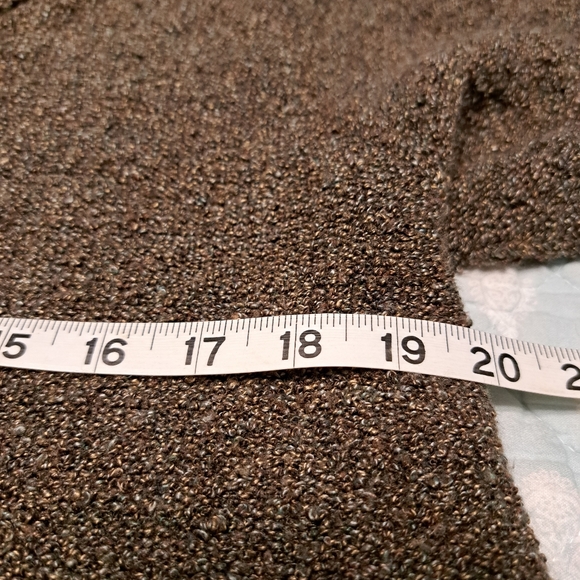 Coldwater Creek Charcoal Heather Crewneck Sweater - Picture 5 of 8